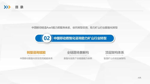 中國移動(dòng)礦山行業(yè)數(shù)智化轉(zhuǎn)型咨詢服務(wù)白皮書